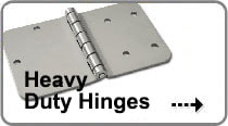 Image of Heavy Duty Hinges that links to a detailed overview of our Heavy Duty Hinges we offer.